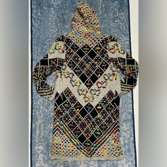 PINKLICIOUS LONG BOHO CARDIGAN SWEATER NWT - Picture 5 of 6